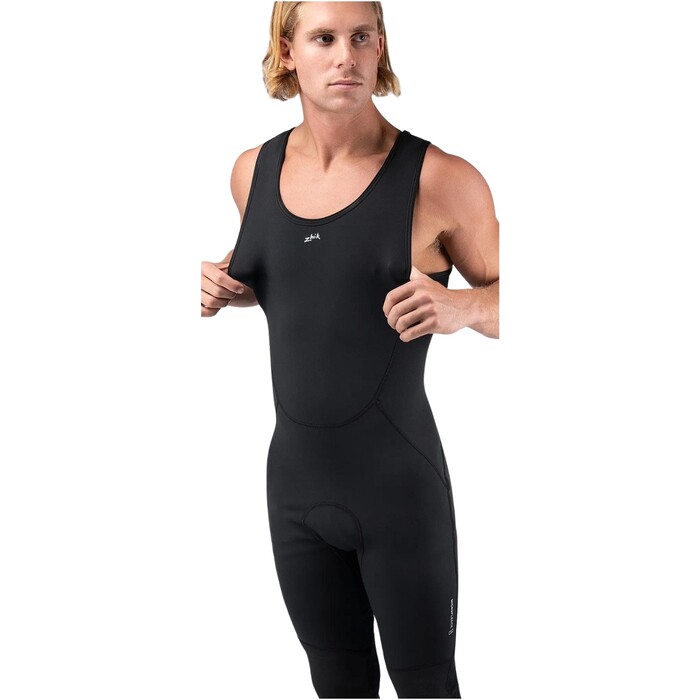 2024 Zhik Mens Microfleece Skiff Long John Wetsuit - Black